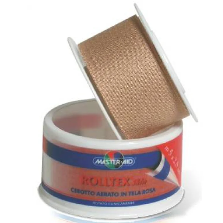Master Aid Rolltex Skin Cerotto su Rocchetto 5 metri x 2,5 cm