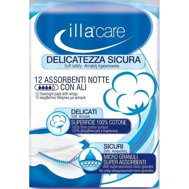 Illa Care Assorbenti Notte con Ali
