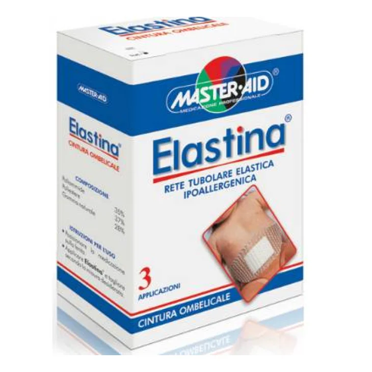 Master Aid Elastina Cintura ombelicale Rete Tubolare 3 pezzi