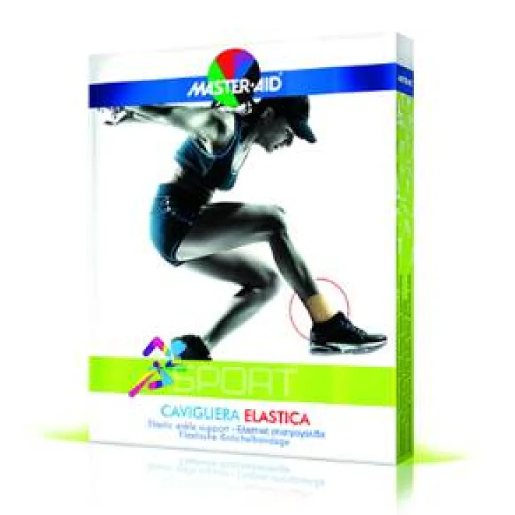 Master Aid Sport Cavigliera Elastica 1 pezzo Taglia M