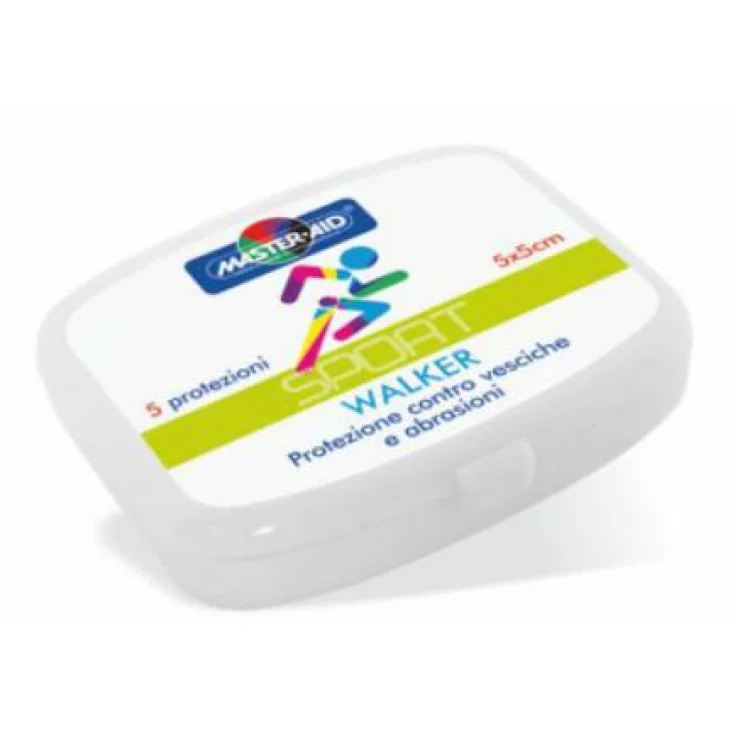 Master Aid Sport Walker Protezione per le vesciche ed abrasioni 5 pezzi