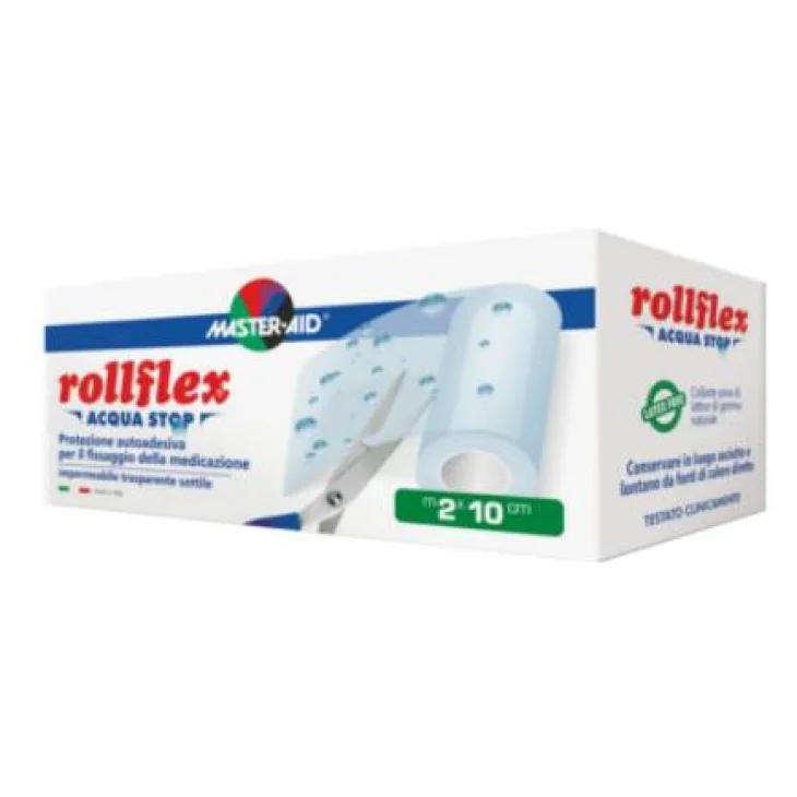 Master Aid Rollflex Acqua Stop Protezione Autoadesiva 1 pezzo 2 metri x 10 cm