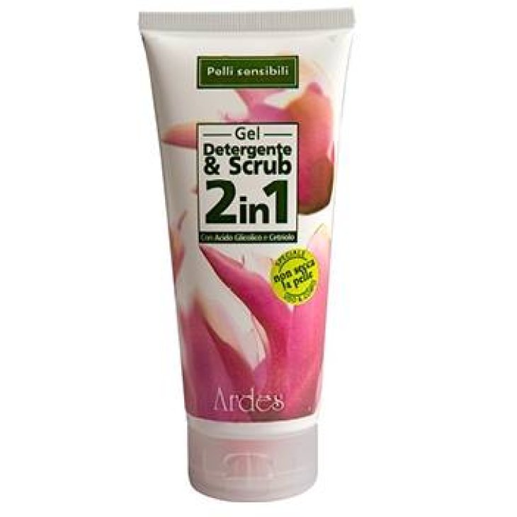 Ardes Gel Detergente&Scrub Viso Pelle Sensibile