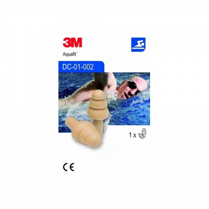 3M Aquafit Tappi Auricolari Per Adulti 1 Paio
