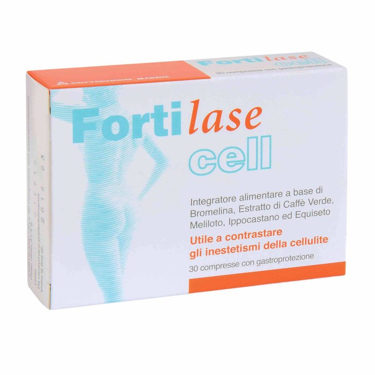 Fortilase Cell Integratore per Drenaggio e Cellulite