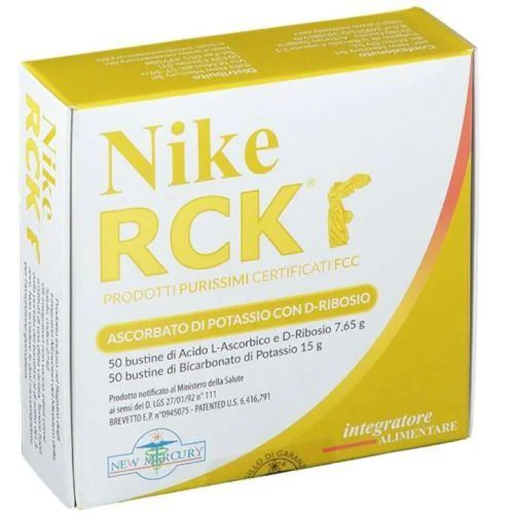 New Mercury Nike RCK Integratore Ascorbato di Potassio Antiossidante 100 bustine
