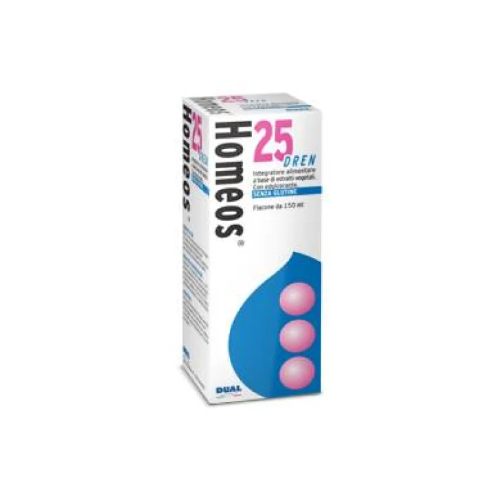 Homeo Pharm Homeos 25 Dren Integratore Drenante 150 ml