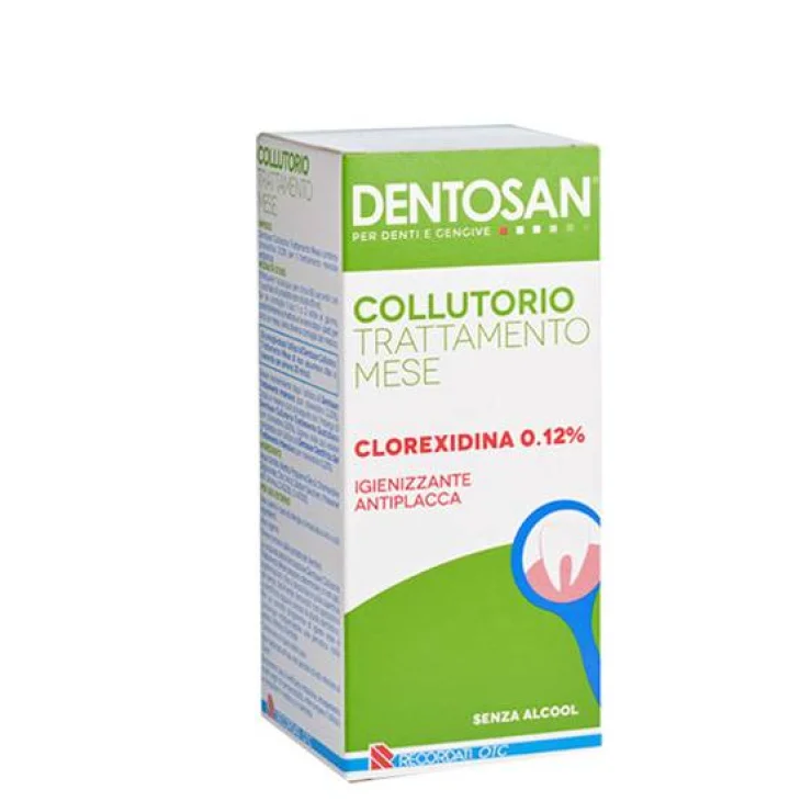 Dentosan Collutorio Trattamento Mese Igienizzante e Antiplacca 200 ml