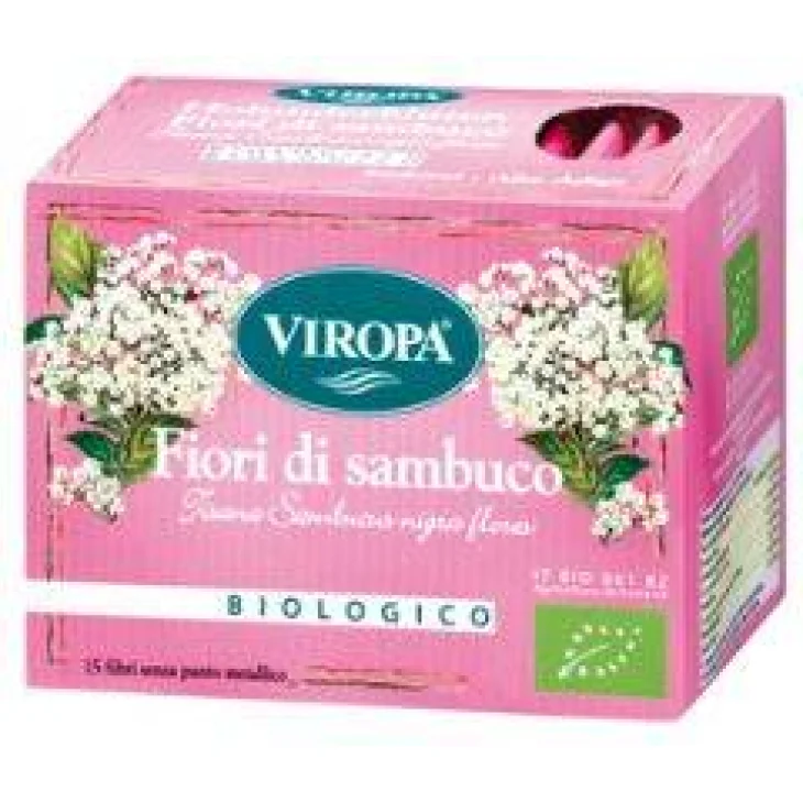 Viropa Fiori di Sambuco Infuso Bio 15 bustine