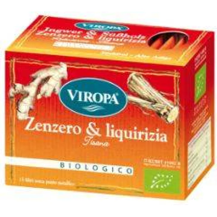 Viropa Zenzero e Liquirizia Tisana bio 15 bustine