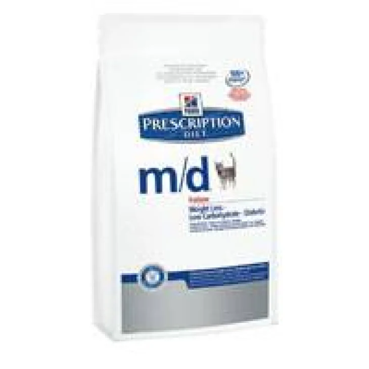 Hill's Prescription Diet M/D Feline Cibo Secco per Gatti