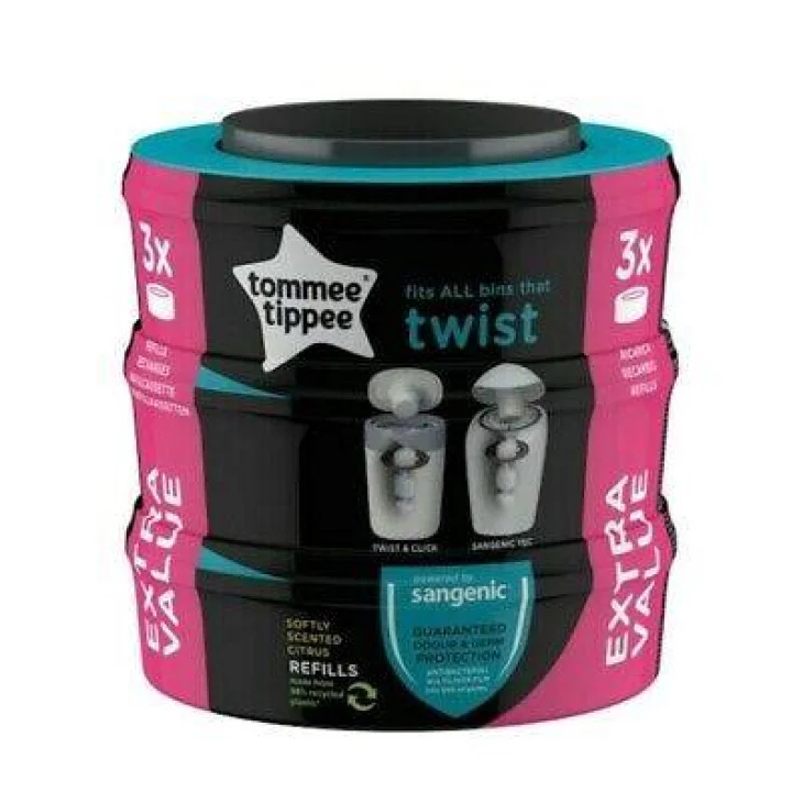 Tommee Tippee Sangenic Ricarica Universale 3 pezzi