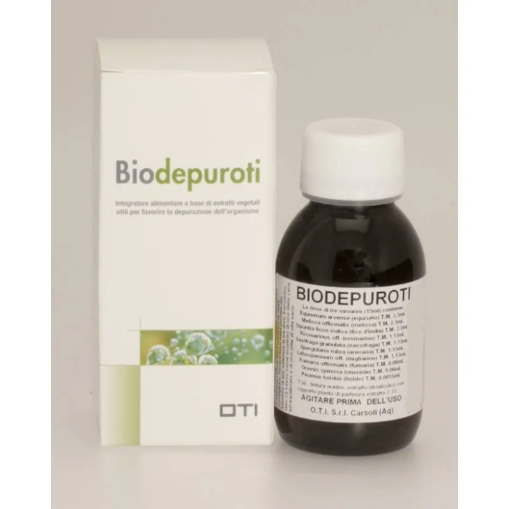 Oti Biodepuroti Integratore per la Depurazione dell'Organismo