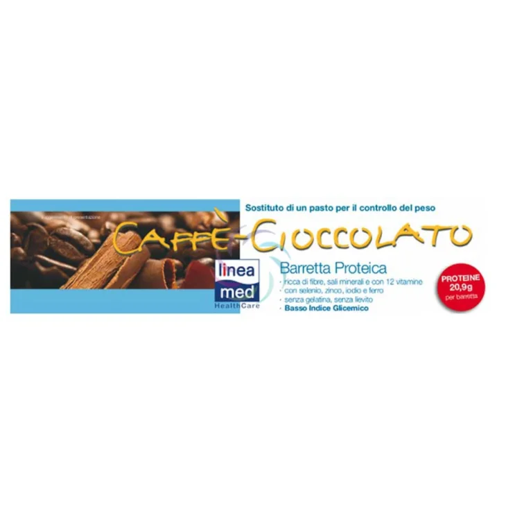Lineamed Barretta Proteica Sostituto del Pasto Caffè e Cioccolato