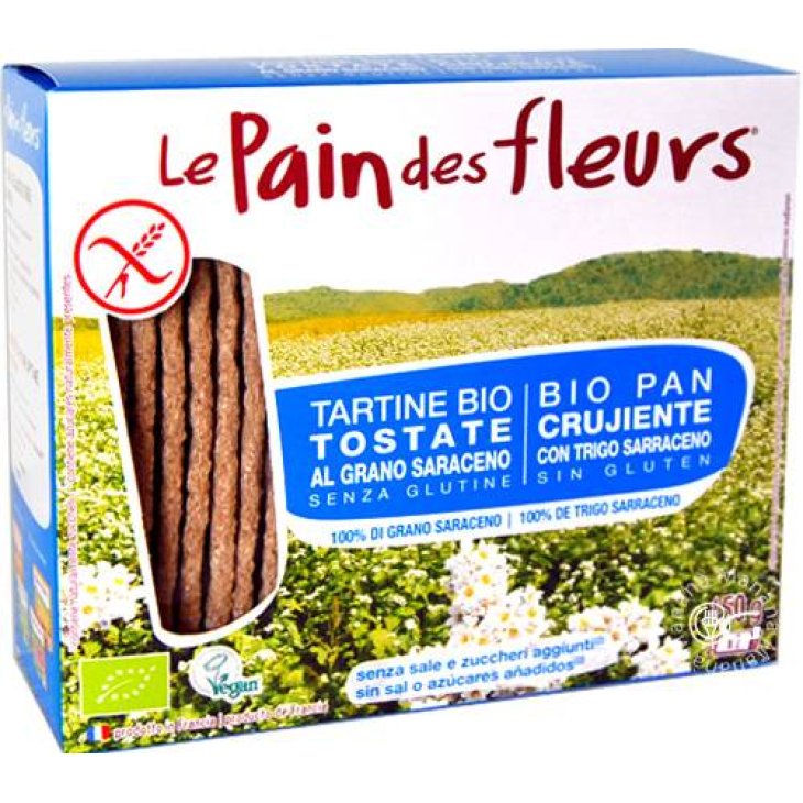 Le Pain de Fleurs Tartine Tostate Biologiche al Grano Saraceno