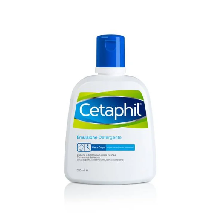 Cetaphil Emulsione Detergente fluida per viso e corpo 250 ml