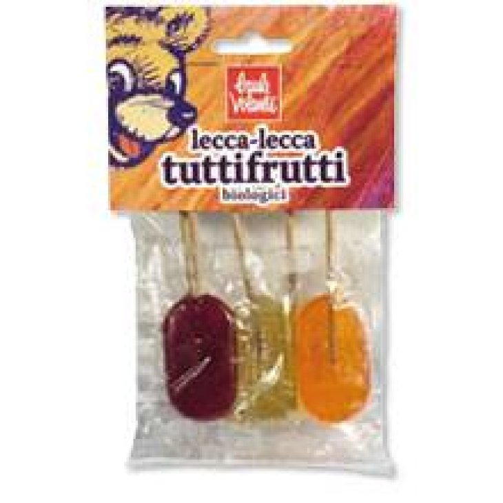 Baule Volante Lecca Lecca Biologico tutti i frutti 62,5 g
