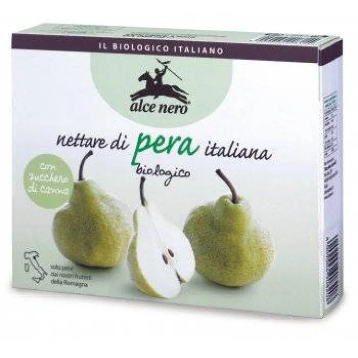 Alce Nero Nettare di Pera Biologico in Brick 3 x 200 ml