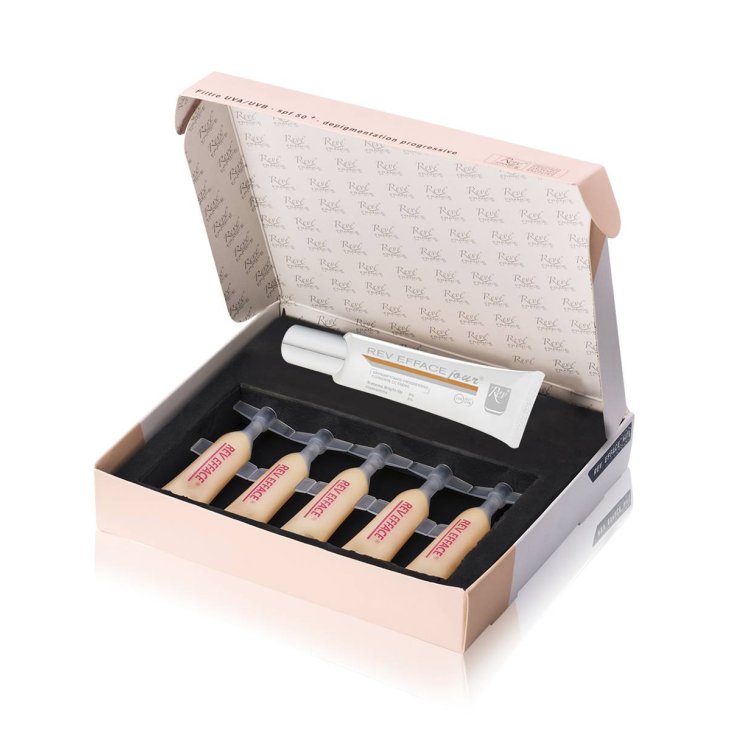 Pharmabio Rev Efface Kit Trattamento Depigmentante Tubo da 30ml + 5 fiale
