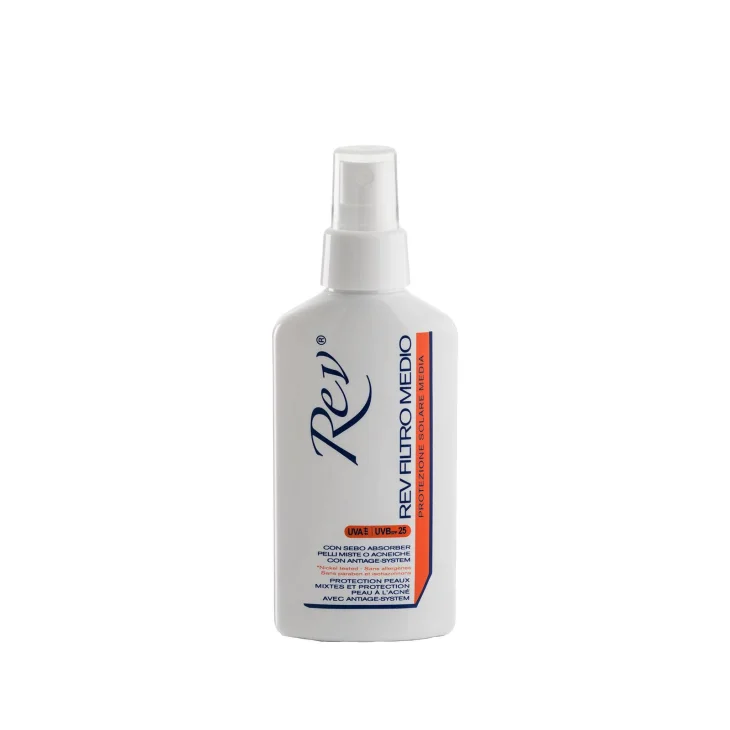 Pharmabio Rev Filtro Medio Protezione solare in spray SPF20 125 ml