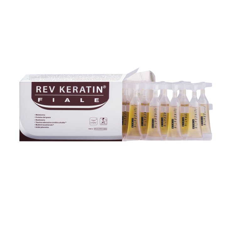 Pharmabio Rev Keratin Fiale Trattamento Anticaduta Capelli