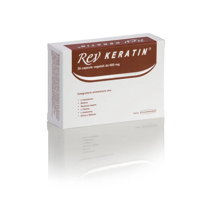 Pharmabio Rev Keratin Capsule Integratore per Capelli e Unghie