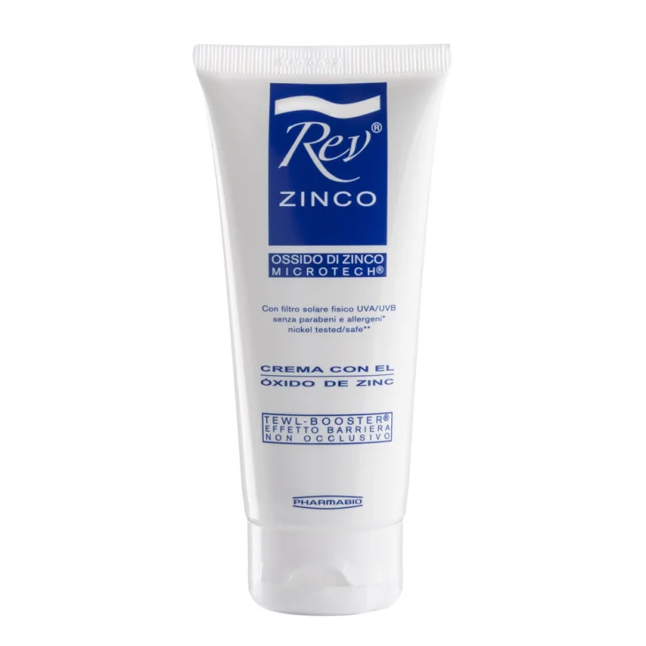 Rev Zinco Crema Lenitiva Per Arrossamenti Pelle Sensibile 100 Ml Rev Zinco Crema Lenitiva Per Arrossamenti Pelle Sensibile 100 Ml