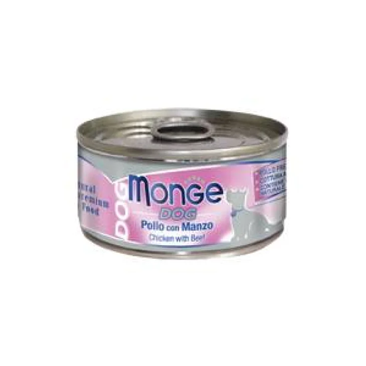 Monge Superpremium Cibo Umido per Cani Gusto Pollo con Manzo 95 g