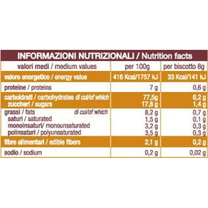Sarchio Fior di Limone Biscotti Biologici