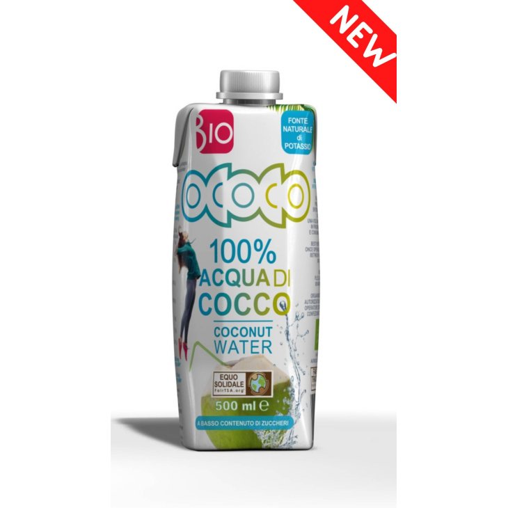 Ococo 100% Acqua di cocco biologica 500 ml