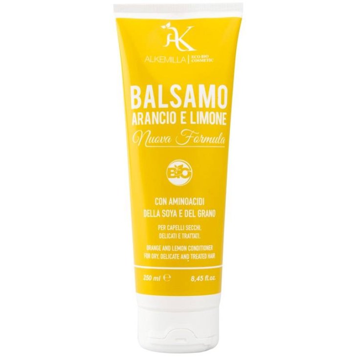 Alkemilla Balsamo Capelli Arancio e Limone Biologico