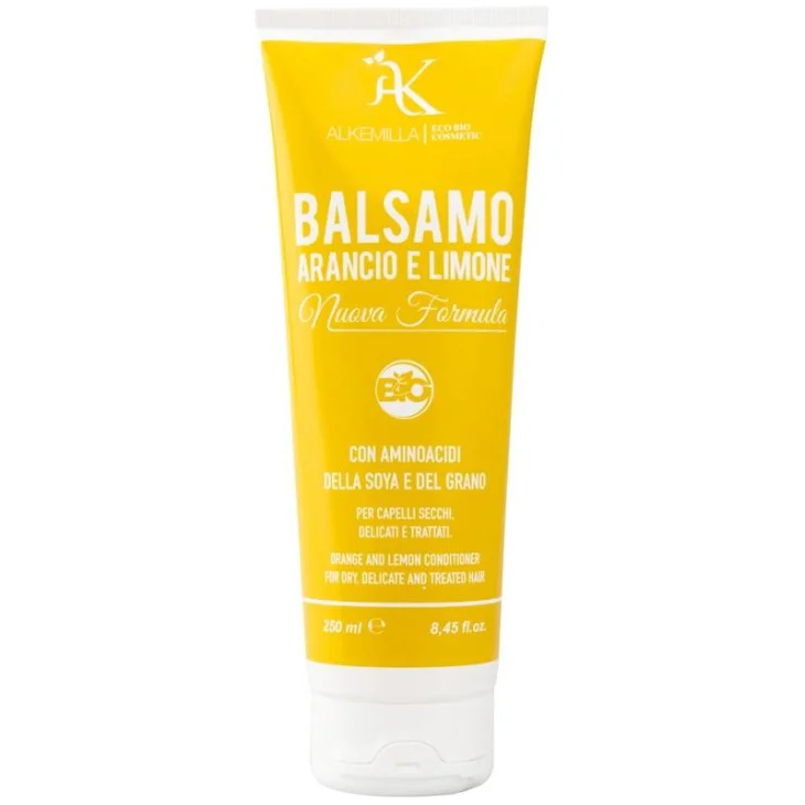 Alkemilla Balsamo Capelli Arancio e Limone Biologico