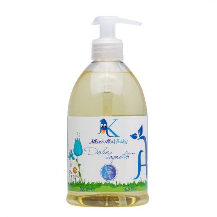 Alkemilla Dolce Bagnetto Detergente Biologico per Bambini 500 ml