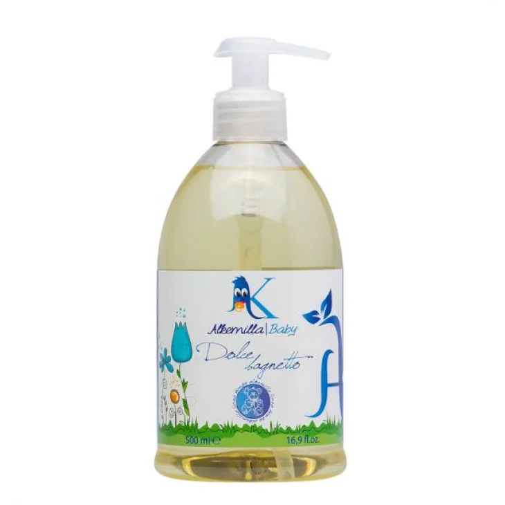 Alkemilla Dolce Bagnetto Detergente Biologico per Bambini 500 ml