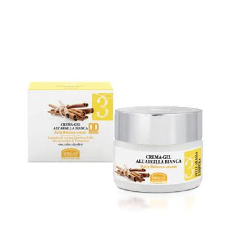 Helan Linea Viso 3 Pelle Grassa e Impura Crema Gel all'Argilla Bianca