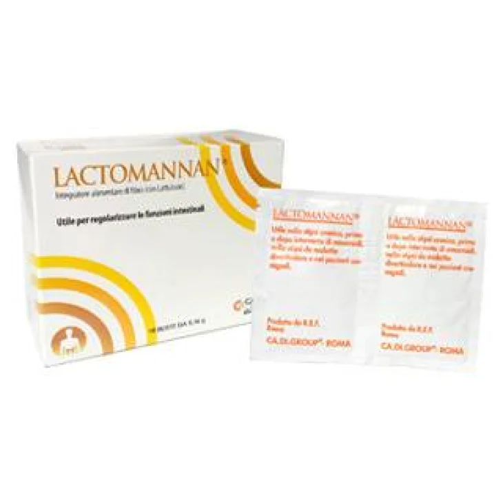 Lactomannan Integratore per il transito intestinale 18 bustine