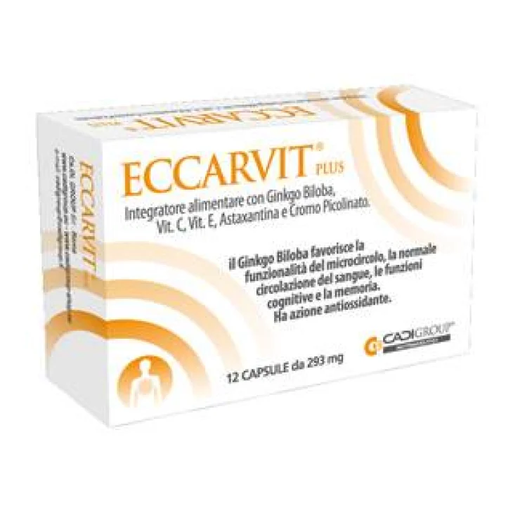 Eccarvit Plus Integratore Antiossidante 12 capsule