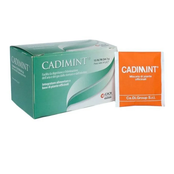 Cadimint Integratore per la digestione 15 filtri x 3 g