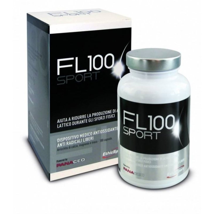 EthicSport FL 100 Integratore per Ridurre l'Acido Lattico 180 capsule
