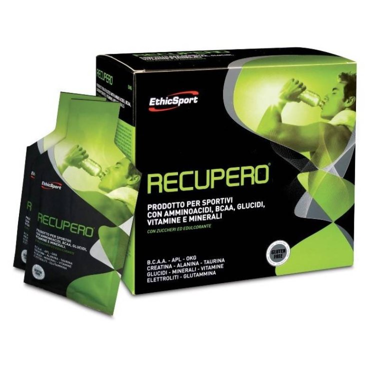 EthicSport Recupero Integratore Sali Minerali per Sportivi 20 bustine x 16,5 g