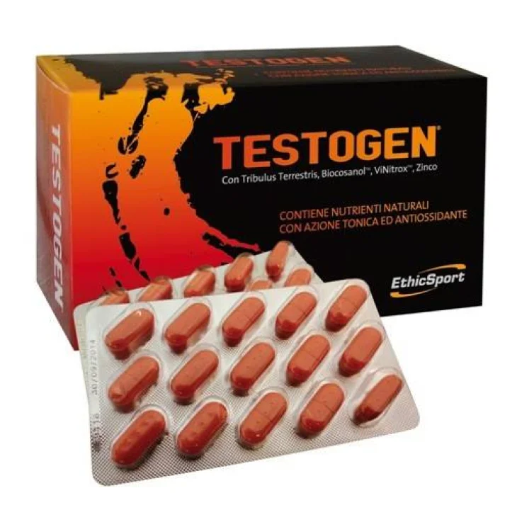 EthicSport Testogen Integratore Energetico e Tonico per Sportivi 60 compresse