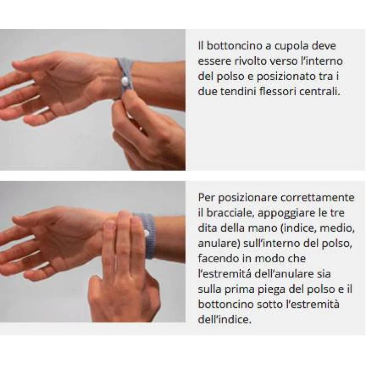 P6 Nausea Control Sea Band Braccialetti Anti Nausea per Adulti
