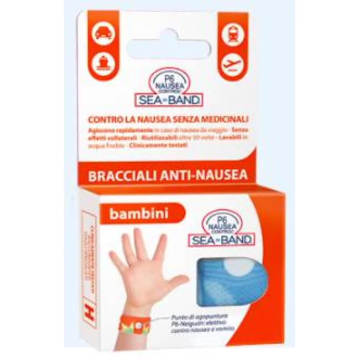 P6 Nausea Control Sea Band Braccialetti Anti Nausea per Bambini
