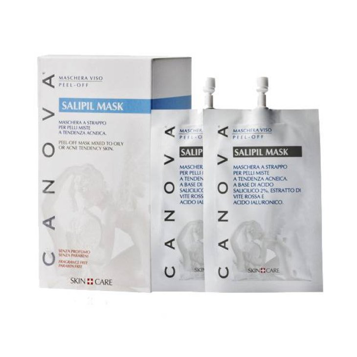 Canova Salipil Mask Maschera Viso Pelli Acneiche