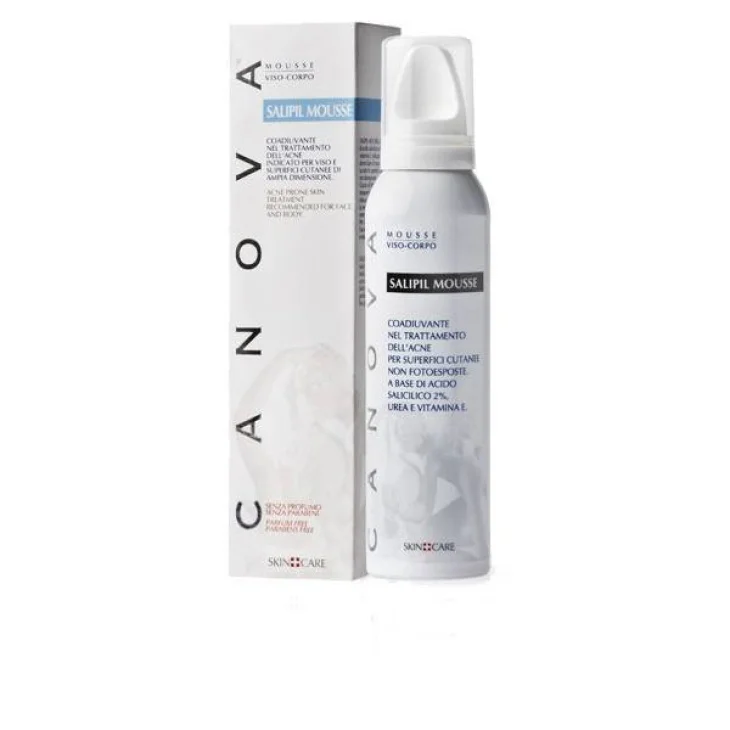 Canova Salipil Mousse Pelli con Acne 150 ml