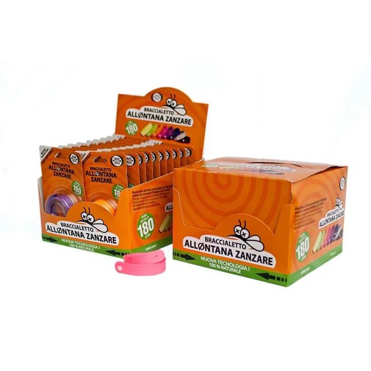 Brand Italia Braccialetto Citronella Allontana Zanzare