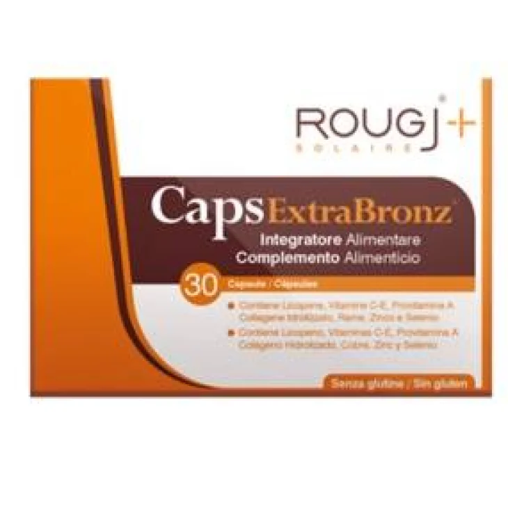 Rougj Extra Bronz Caps Integratore per Abbronzatura