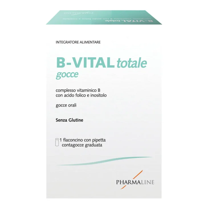 PharmaLine B-Vital Totale Integratore di Vitamina B 30 ml