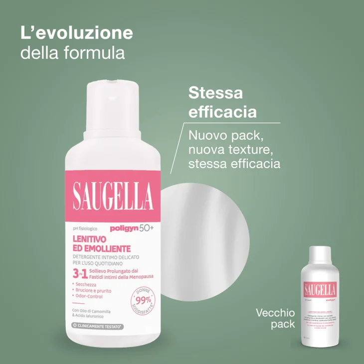 Saugella Poligyn 50+ Detergente Intimo 500 ml Saugella Poligyn 50+ Detergente Intimo 500 ml