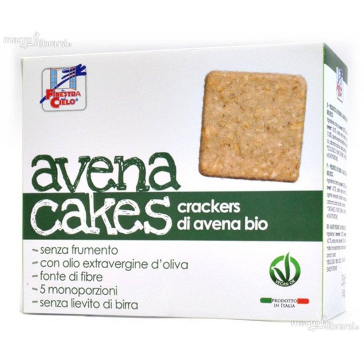 La Finestra sul Cielo Avenacakes Crackers Biologici  Avena